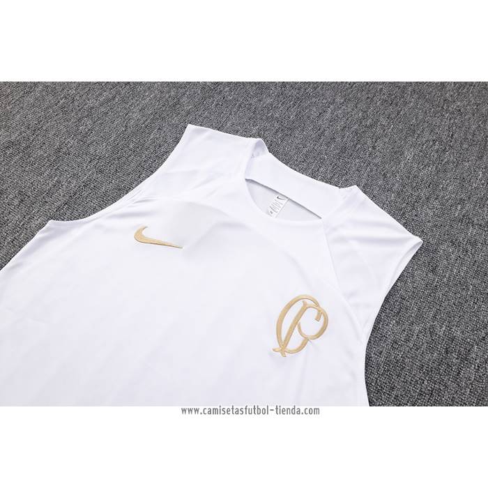 Chandal del Corinthians 2023 2024 Sin Mangas Blanco